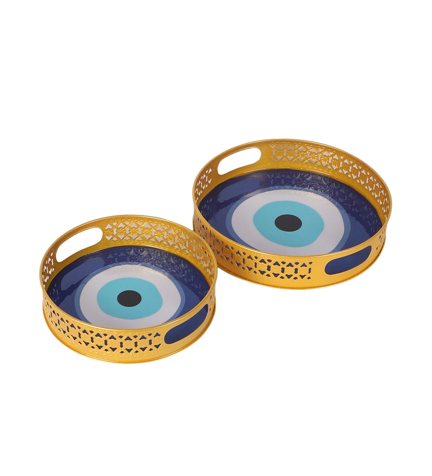 Evil Eye Meena Tray Set of 2