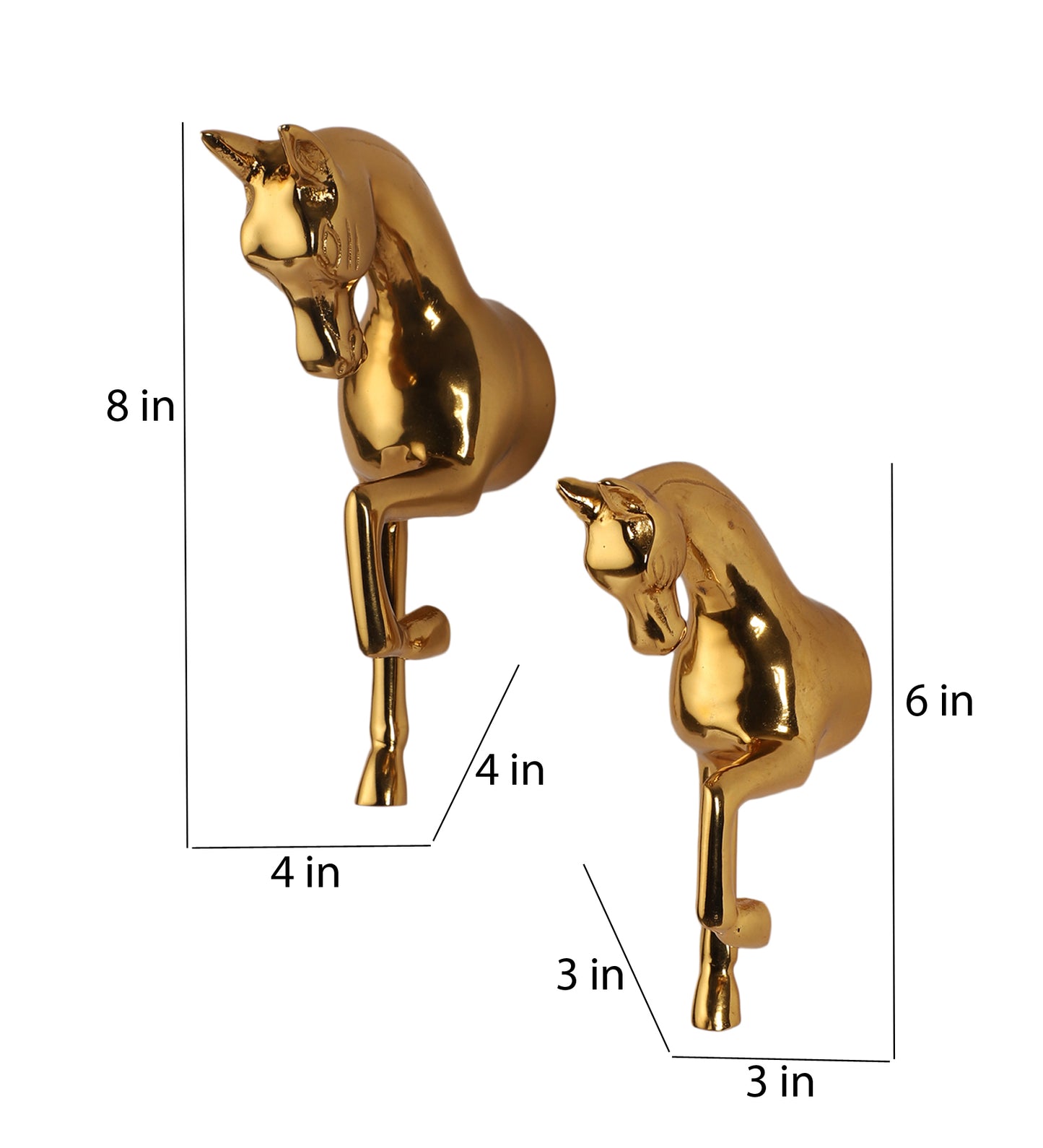 Running Horses Wall Art Set of 2